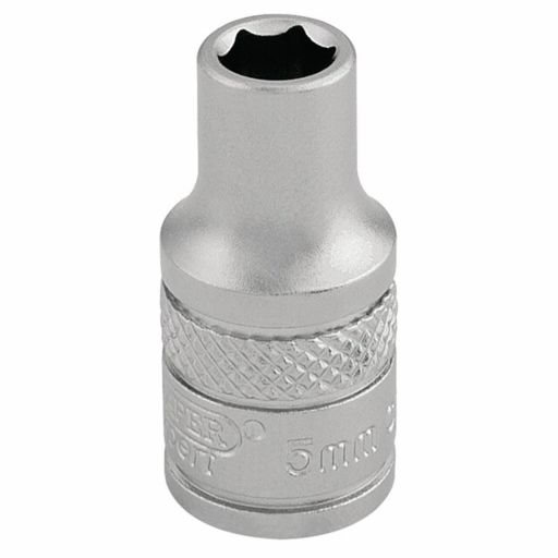 Draper Socket, 1,4 Sq. Dr., 5mm