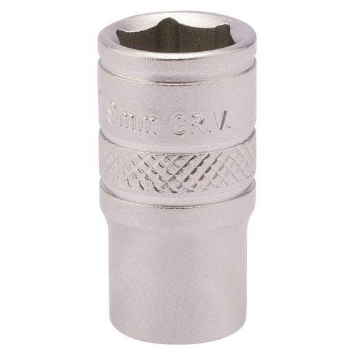 Draper Socket, 1,4 Sq. Dr., 9mm