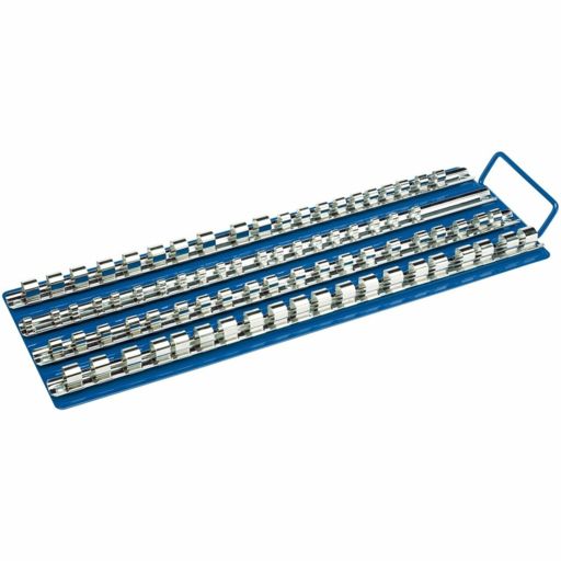 Draper Socket Retaining Bar Carrier, 1,4, 3,8 & 1,2 Sq. Dr.