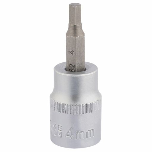 Draper Socket with Hexagonal Bit, 3,8 Sq. Dr., 4mm