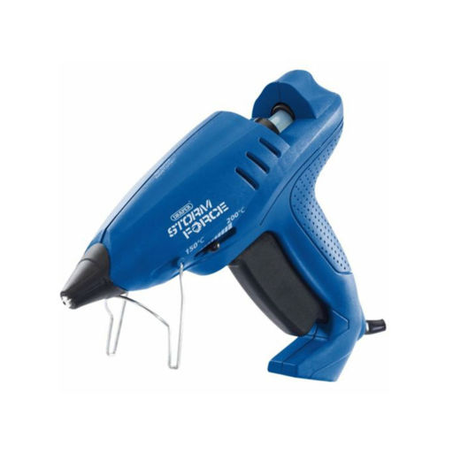 Draper Storm Force Variable Heat Glue Gun, 400W, 6 x Glue Sticks