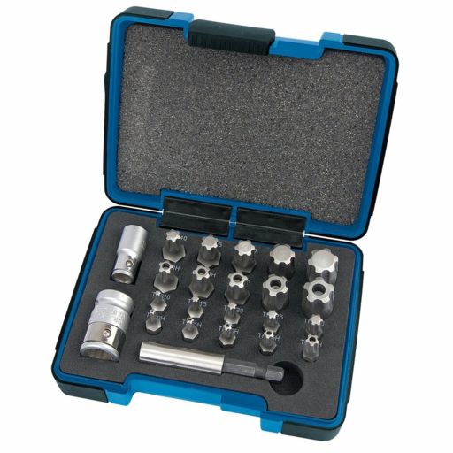 Draper TX-STAR® 1,4, Plus Bit Set, 3,8 Sq. Dr. (23 Piece)