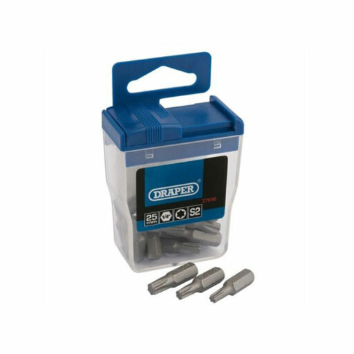 Draper TX-STAR® Assorted Long Insert Bits, 25mm (20 Piece)