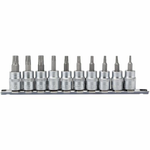 Draper TX-STAR® Plus Socket Bit Set, 3,8 Sq. Dr., 48mm (10 Piece)