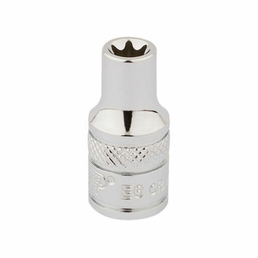 Draper TX-STAR® Socket, 1,4 Sq. Dr., E6