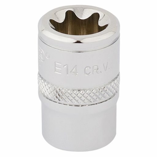 Draper TX-STAR® Socket, 3,8 Sq. Dr., E14