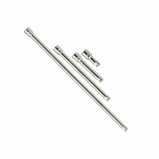 Draper Wobble Extension Bar Set, 1,2 Sq. Dr., Micro Satin Chrome (4 Piece)
