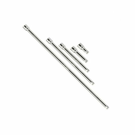 Draper Wobble Extension Bar Set, 3,8 Sq. Dr., Micro Satin Chrome (5 Piece)