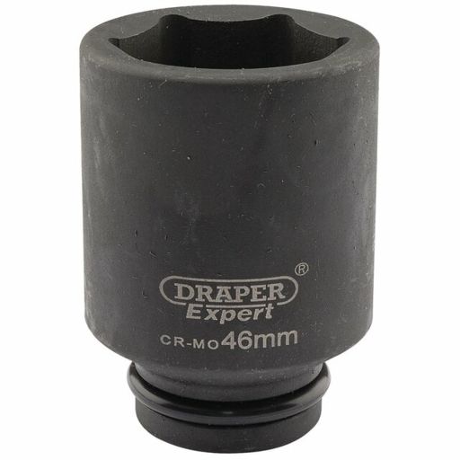 Draper HI-TORQ® 6 Point Deep Impact Socket, 3,4 Sq. Dr., 46mm