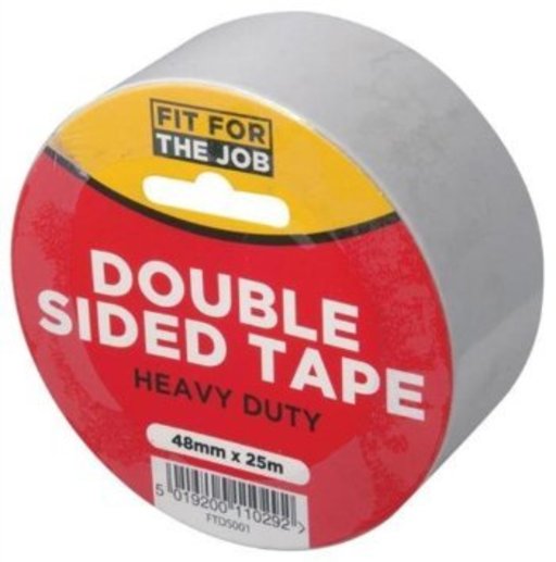Double Sided Tape, 50 mm, 25 m