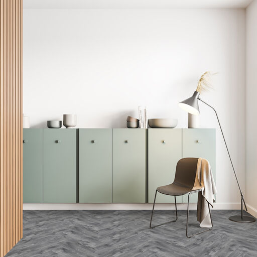 GO SPC 1099HB Dark Grey Herringbone, 600x150x5.5mm