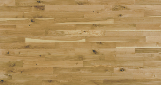 Junckers Solid Nordic Oak 2-Strip Flooring, Ultra Matt Lacquered, Variation, 129x22mm