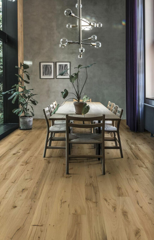 Kahrs Boardwalk, Pallido Engineered Oak Flooring, Brushed & Oiled, 187x15x2420mm