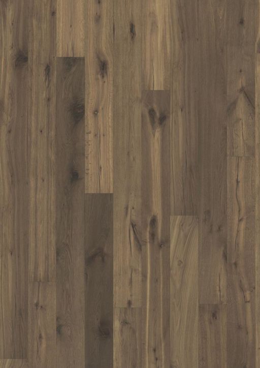 Kahrs Ombra Oak Engineered Wood Flooring, Light Smoked, Brushed & Oiled, 187x15x2420 mm