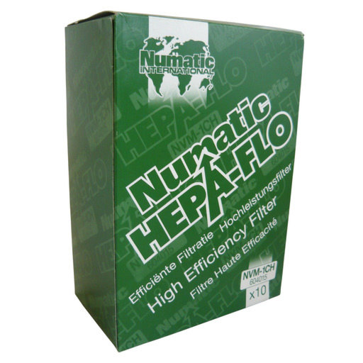 Hepaflo Vacuum Dust Bag Filters (Henry, Hetty, James, Harry), Box of 10