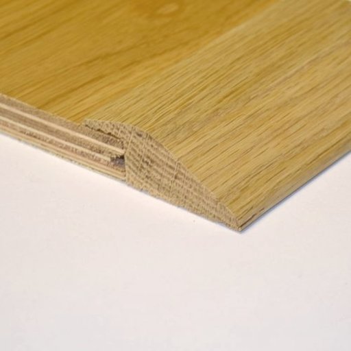 Unfinished Solid Oak Reducer Threshold, 65x15 mm, 2.4 m
