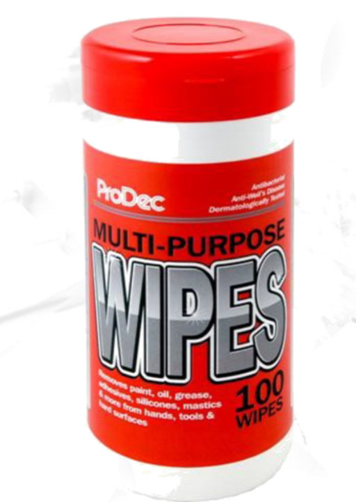Multi-Purpose Builders Wipes, Tub 100