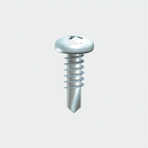 Pan Head Self Drill Screw, 4.2x19mm, 200pk