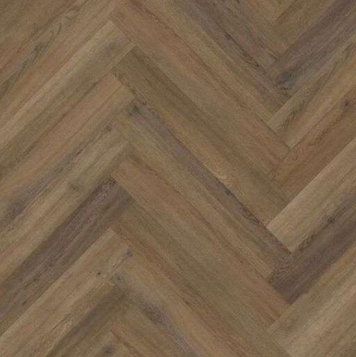 Polyflor Camaro Rigid Core Astoria Oak Herringbone Vinyl Flooring, 101.6x5.5x609.6mm