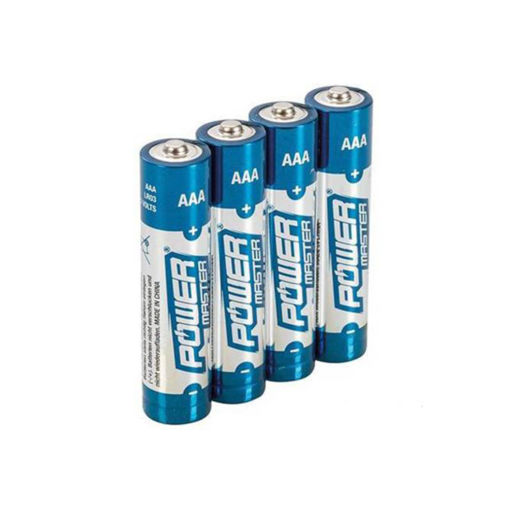 Powermaster AAA Super Alkaline Battery LR03 4pk