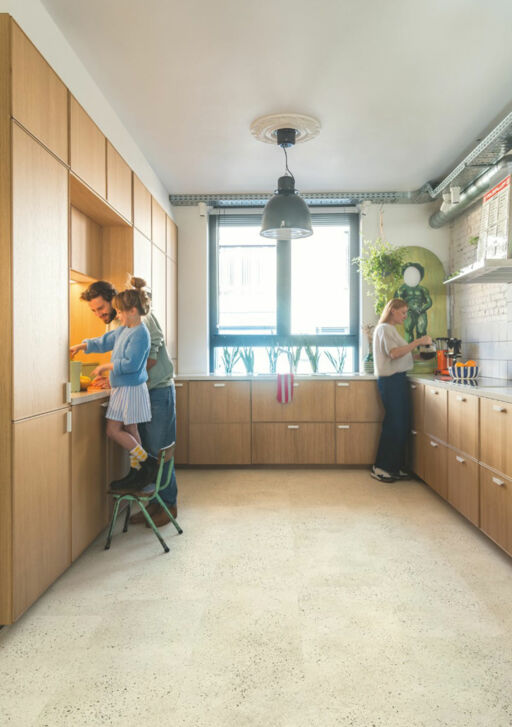 QuickStep Alpha Illume, Pebble Concrete Vinyl Flooring, 428x6x856mm