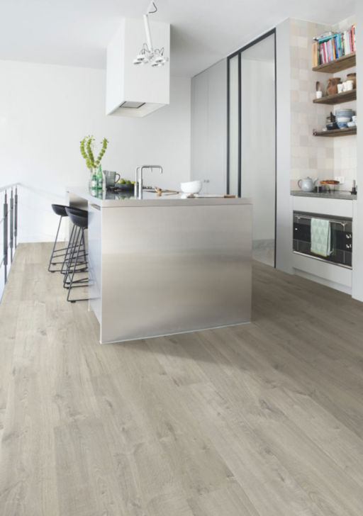 QuickStep Impressive Soft Oak Grey Laminate Flooring, 8mm