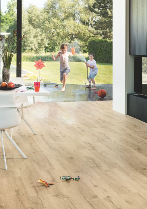 QuickStep Impressive Ultra Classic Oak Beige Laminate Flooring, 12mm