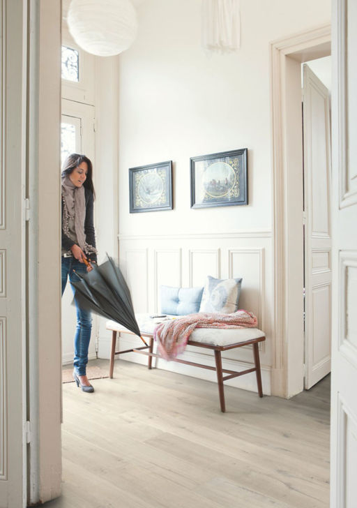 QuickStep Impressive Ultra Soft Oak Light Laminate Flooring, 12mm