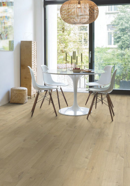 QuickStep Impressive Ultra Soft Oak Medium Laminate Flooring, 12mm