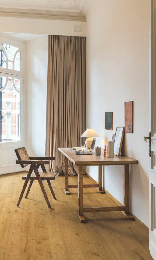 Quickstep Amato Sunrise Oak Engineered Flooring, Brushed & Extra Matt Lacquered, 145x13x1820mm