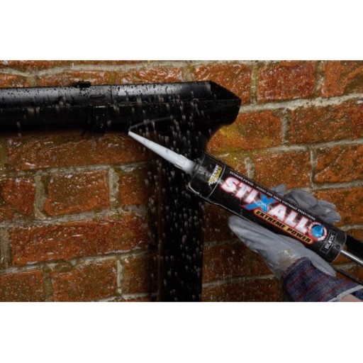 Everbuild Stixall Adhesive, Black, 290ml