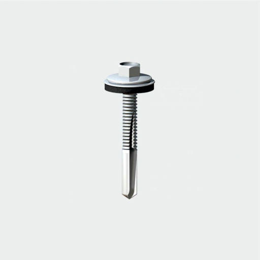 Self Drill Screw with Washer, 5.5x25 mm, 145 pk