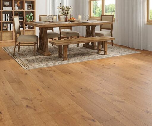 Serawen Engineered Oak Flooring, Golden, Brushed, Rustic, UV Lacquered, 190x20x1900mm