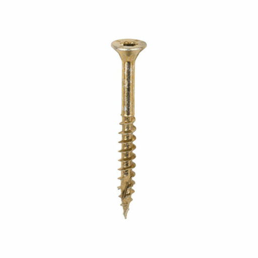 TIMco C2 Clamp-Fix Multi-Purpose Premium Screws - TX - Double Countersunk - Yellow 5.0x50mm
