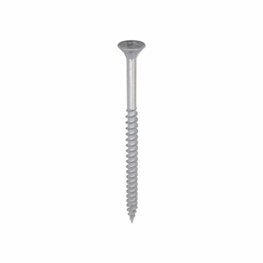 TIMco C2 Multi-Purpose Advanced Screws - PZ - Double Countersunk - Exterior - Silver 5.0x80mm