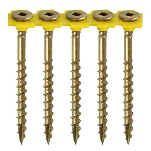 TIMco Carriage Bolts Hex Nuts & Form A Washers Dome Exterior Green 4.2x55mm