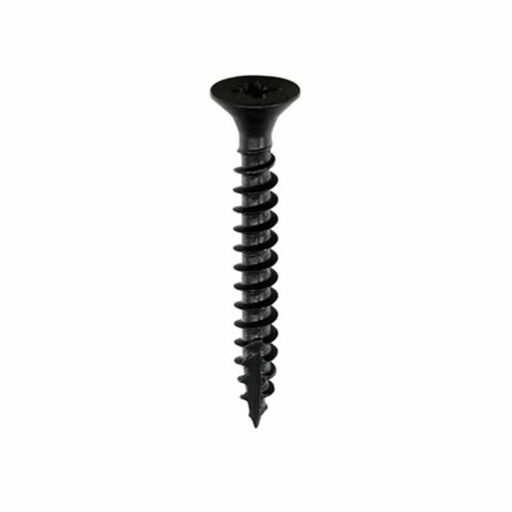 TIMco Classic Multi-Purpose Screws - PZ - Double Countersunk - Exterior - Black 5.0x30mm