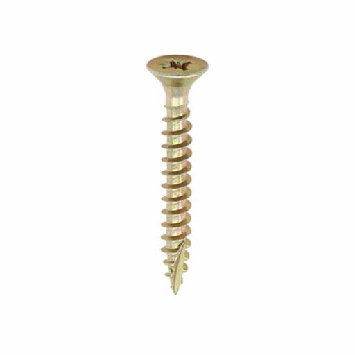 TIMco Classic Multi-Purpose Screws - PZ - Double Countersunk - Yellow 4.0x55mm