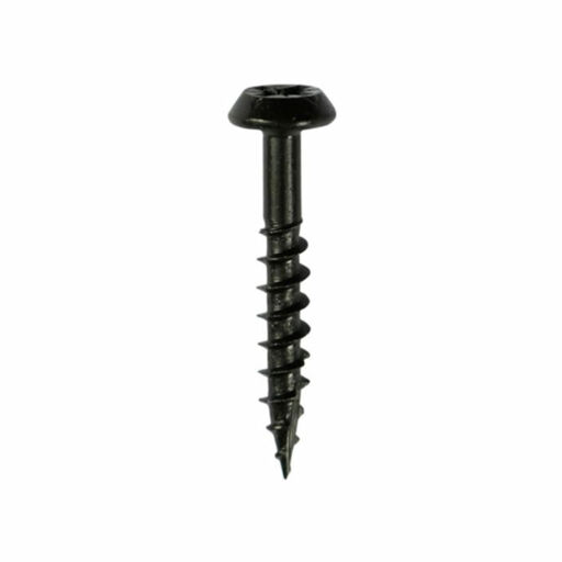TIMco Classic Rainwater Screws - PZ - Low Profile Pan - Exterior - Black 4.0x40mm