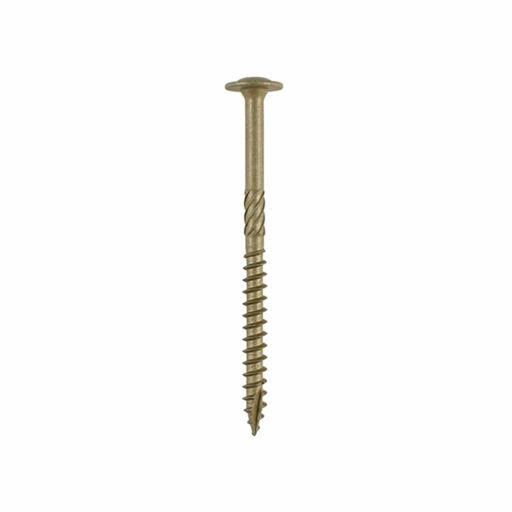 TIMco In-Dex Timber Screws - TX - Wafer - Exterior - Green  6.7 x 125 mm