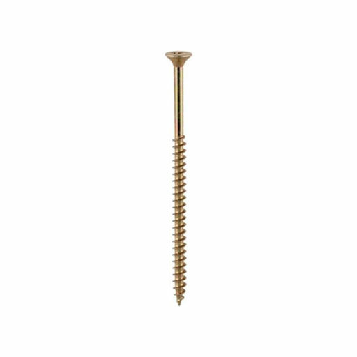 TIMco Solo Woodscrews - PZ - Double Countersunk - Yellow 6.0x200mm