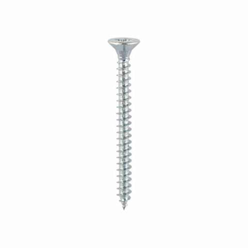 TIMco Solo Woodscrews - PZ - Double Countersunk - Zinc 5.0x50mm