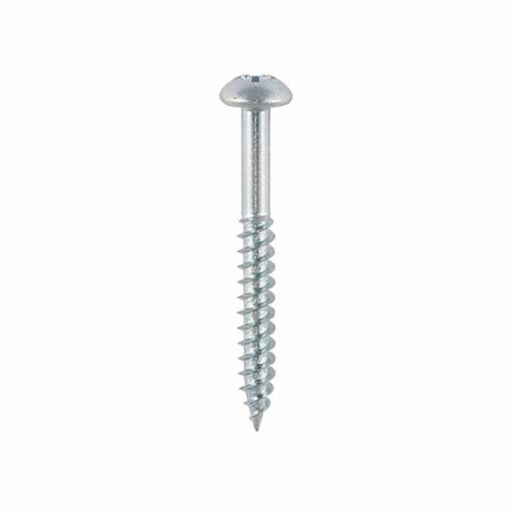 TIMco Twin-Thread Woodscrews - PZ - Double Countersunk - Zinc 3.5x30mm