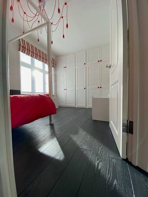 Tradition Anthracite Engineered Oak Flooring, Sanded, Oiled, 180x14.5mm