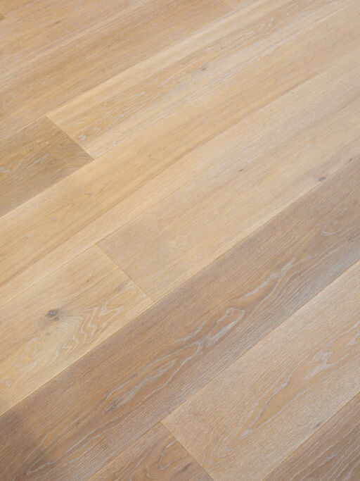 Tradition Chardonnay Engineered Oak Flooring, Smoked, Brushed, White Patina, 15x190x1900mm