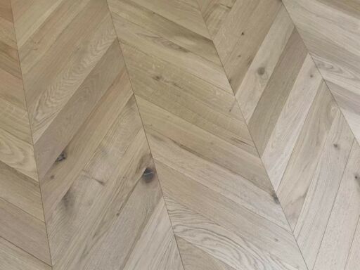 Tradition Chevron Engineered Oak Flooring, Prime, Invisible Matt Lacquered 90x14x510mm