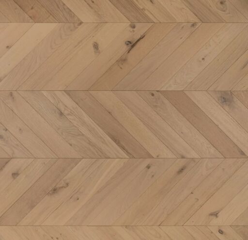 Tradition Chevron Engineered Oak Flooring, Rustic, Invisible Matt Lacquered 90x14x510mm