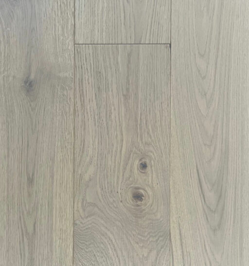 Tradition Classics Oak Engineered Flooring, Rustic, Brushed, Grey Lacquered, 190x14x1900mm