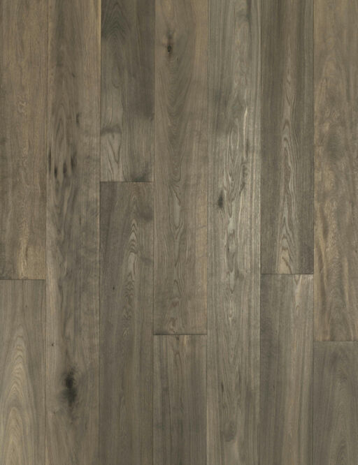 Tradition Classics Vougeot Engineered Oak Flooring, Deep Smoked, Brushed, UV Grey Oiled, 190x15x1900mm