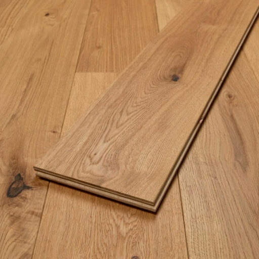 Tradition Engineered Oak Flooring, Country Rustic, Brushed & Oiled, 190x20x1900mm